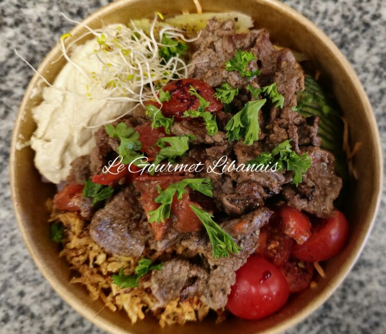 Bowl shawarma
