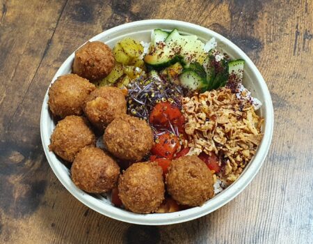 Bowl riz falafel Bowl riz falafel